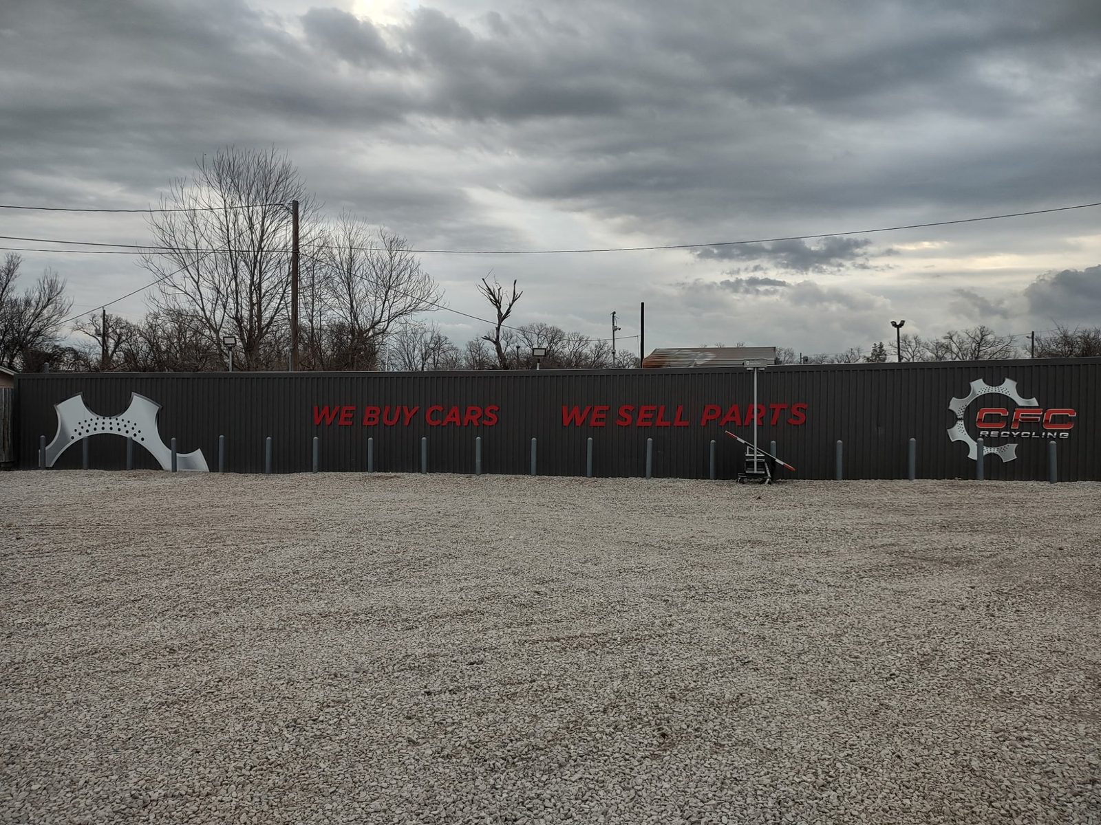 CFC Recycling building and sign