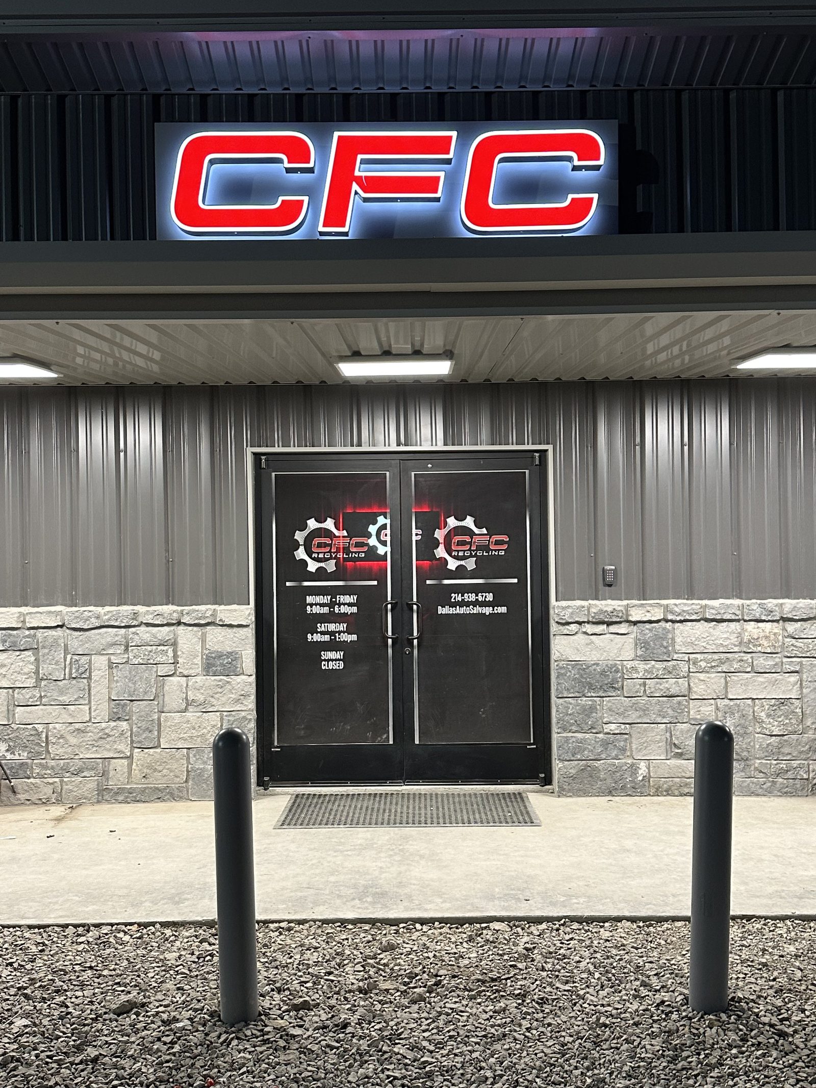 CFC Recycling commercial vehicle pickup