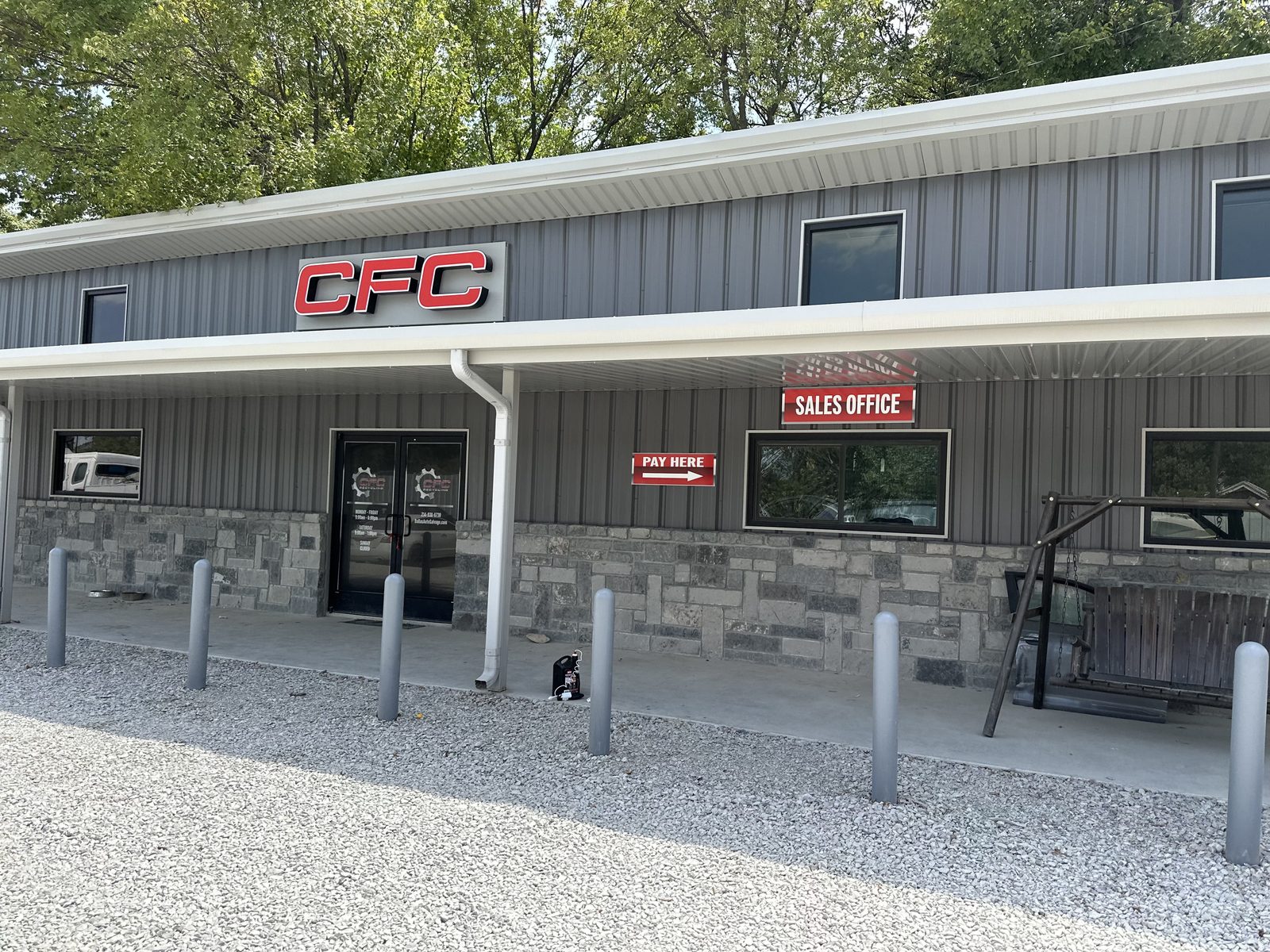 On-site catalytic converter cutting at CFC Recycling